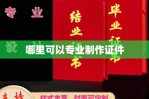 安图哪里可以专业制作证件